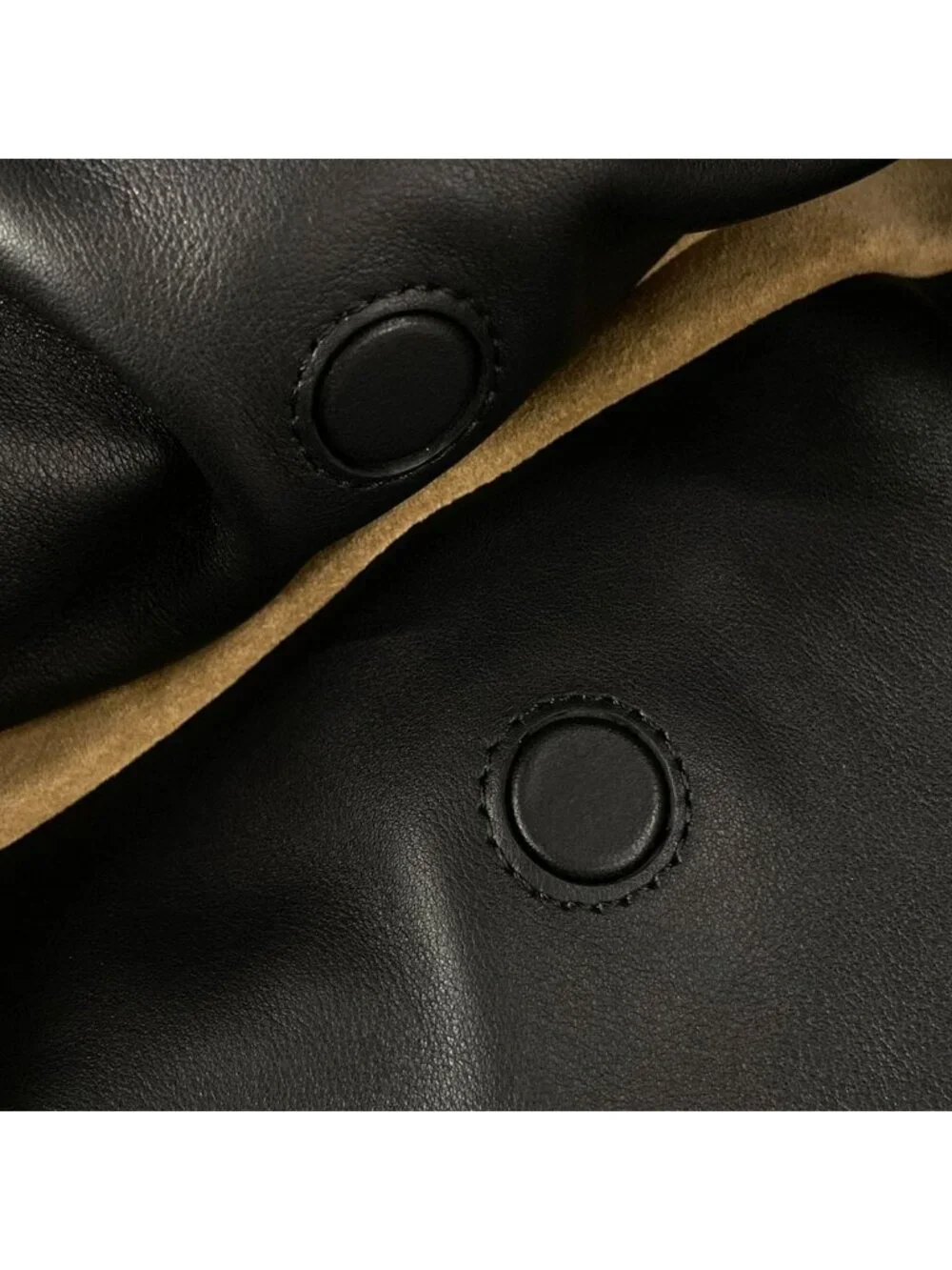 Loewe Clutch Flamenco Medium Black Drawstring